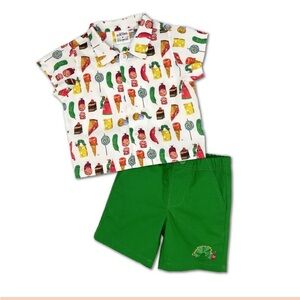 Little Goodall VERY HUNGRY CATERPILLAR ERIC CARLE SHIRT 2T